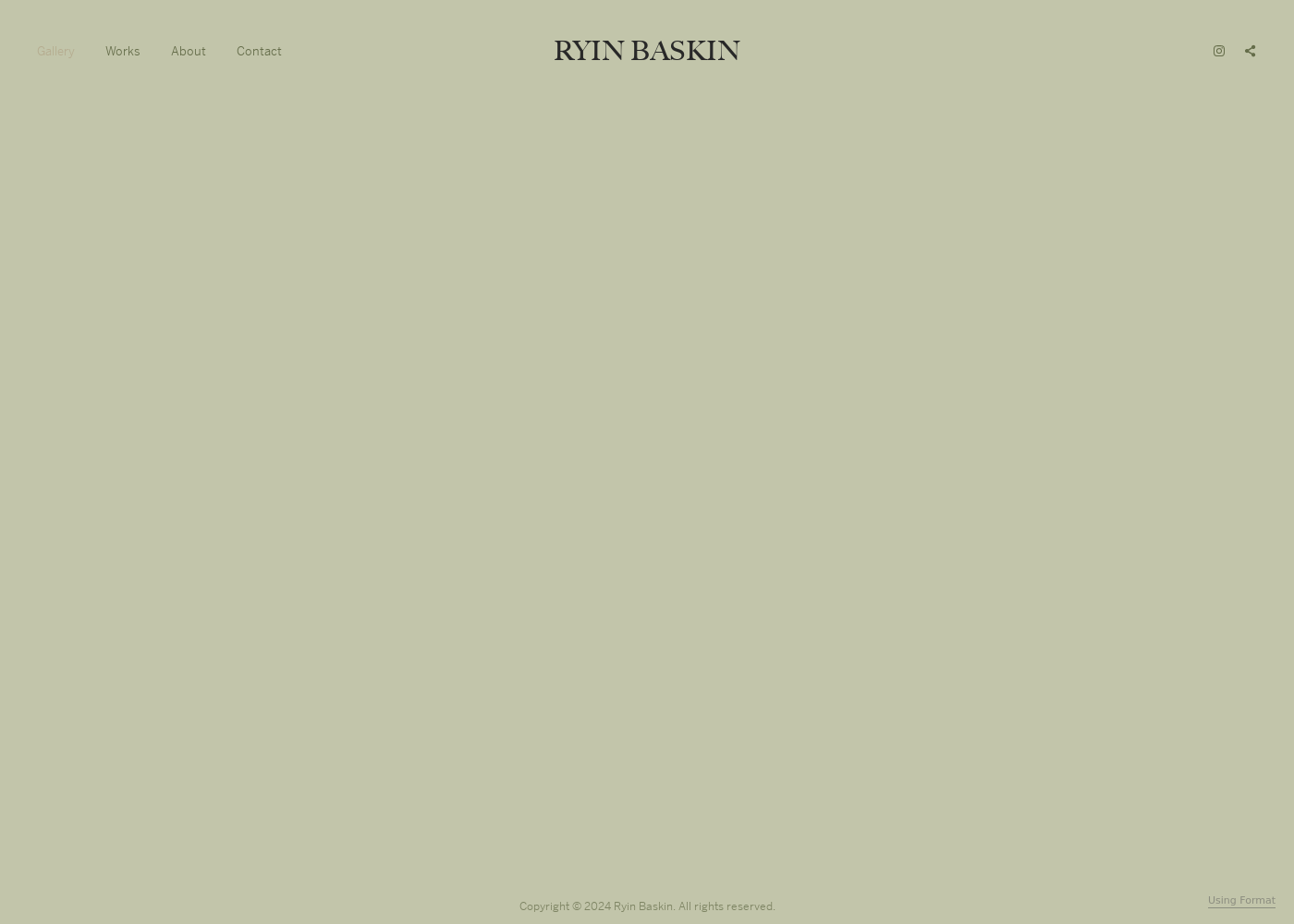 Screenshot of website using obsidian
