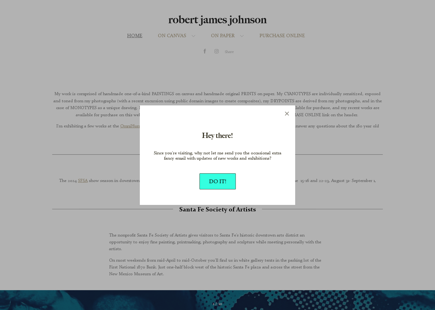 Robert James Johnson desktop