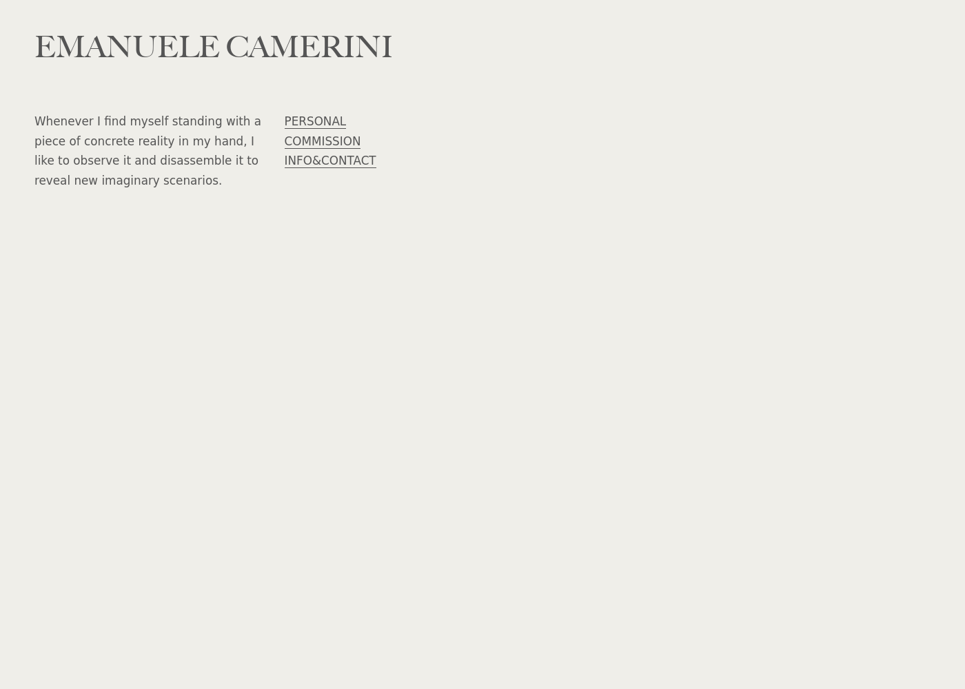 Emanuele Camerini desktop