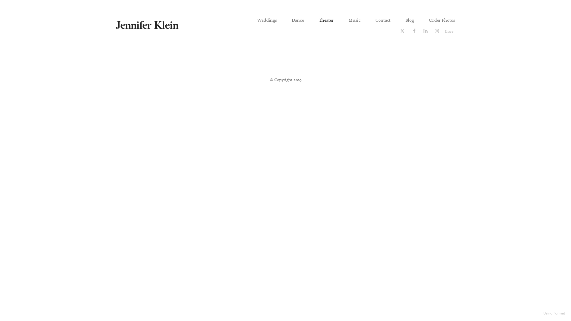 online photography portfolio