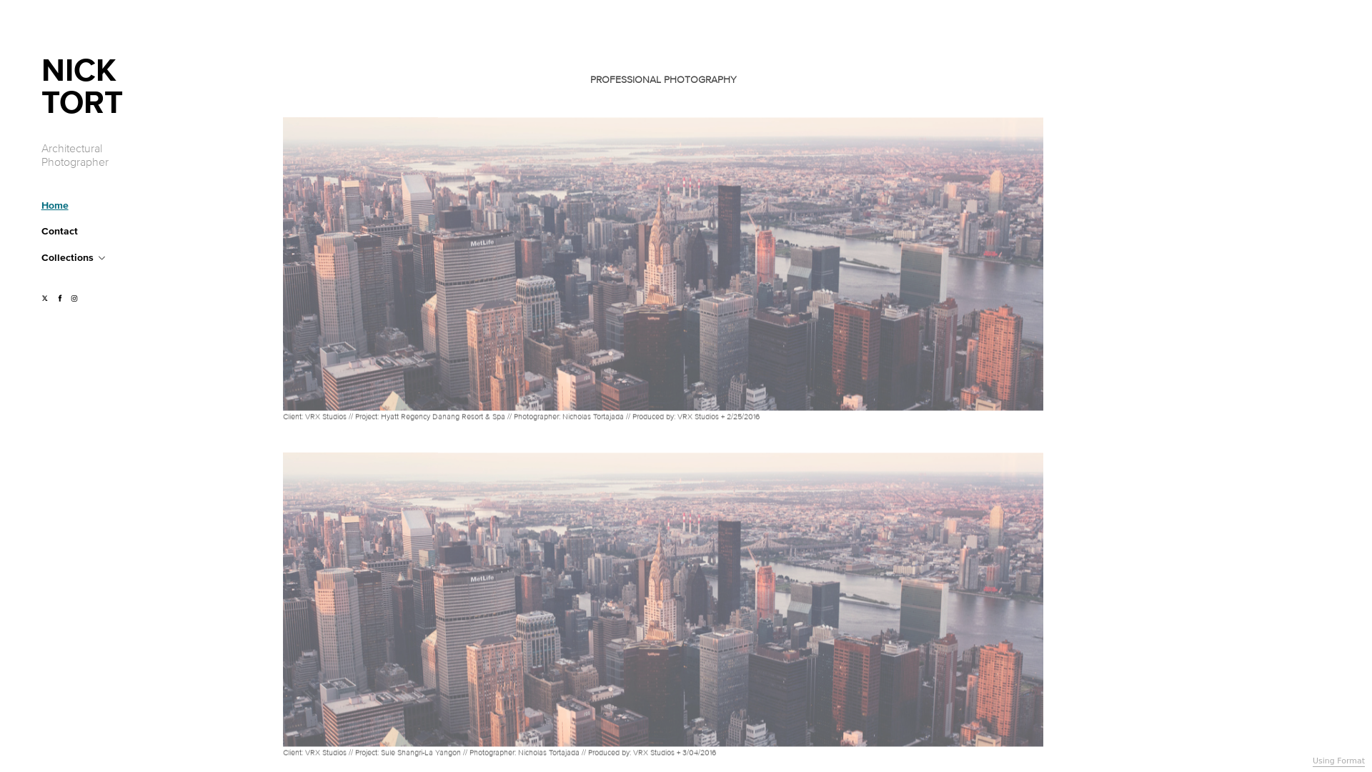 online photography portfolio