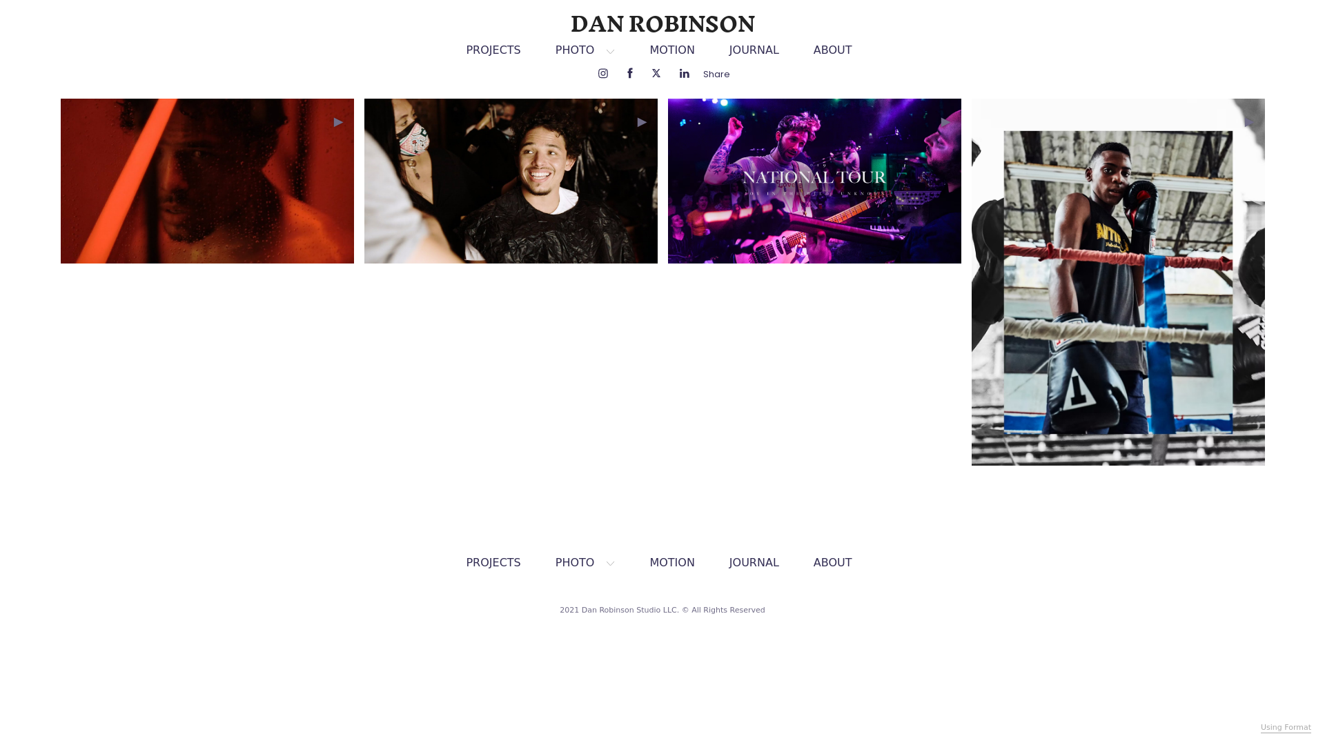 online photography portfolio
