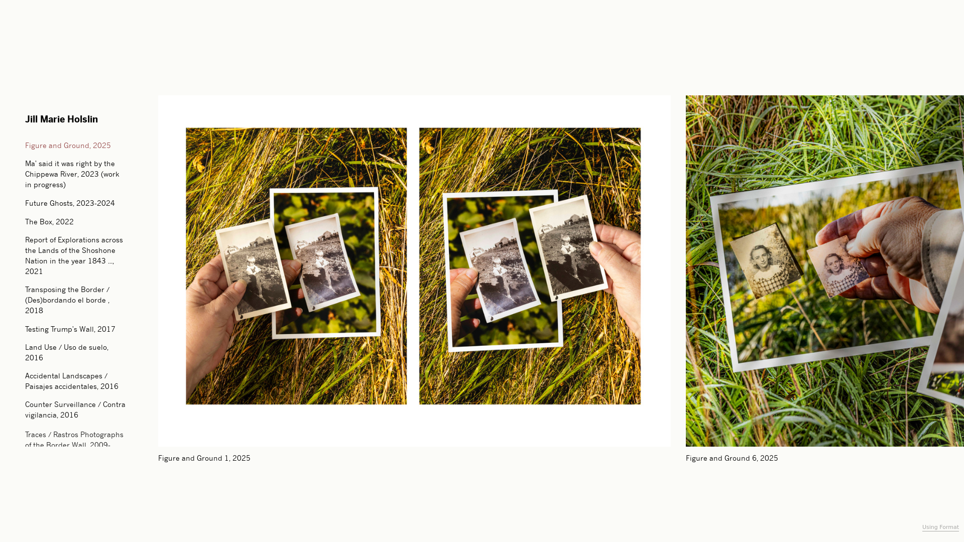 Format portfolio