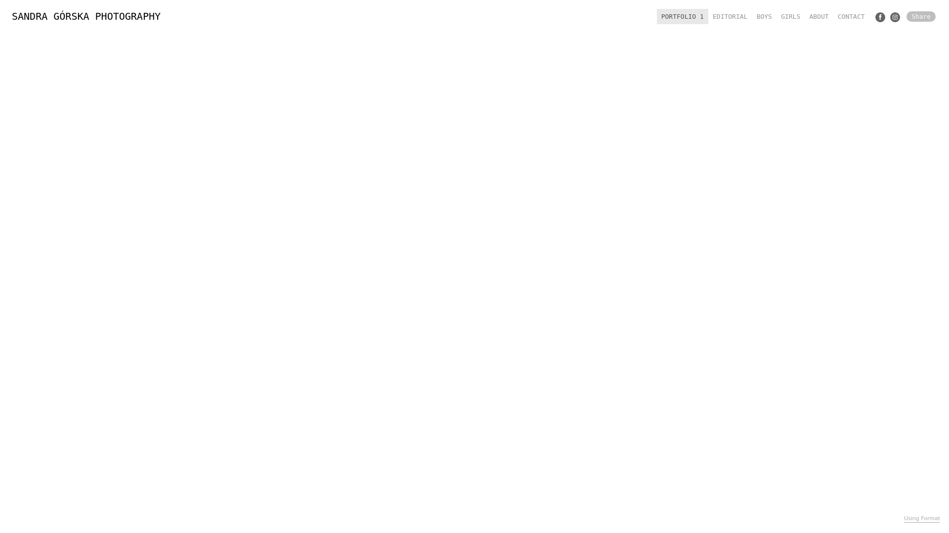online photography portfolio