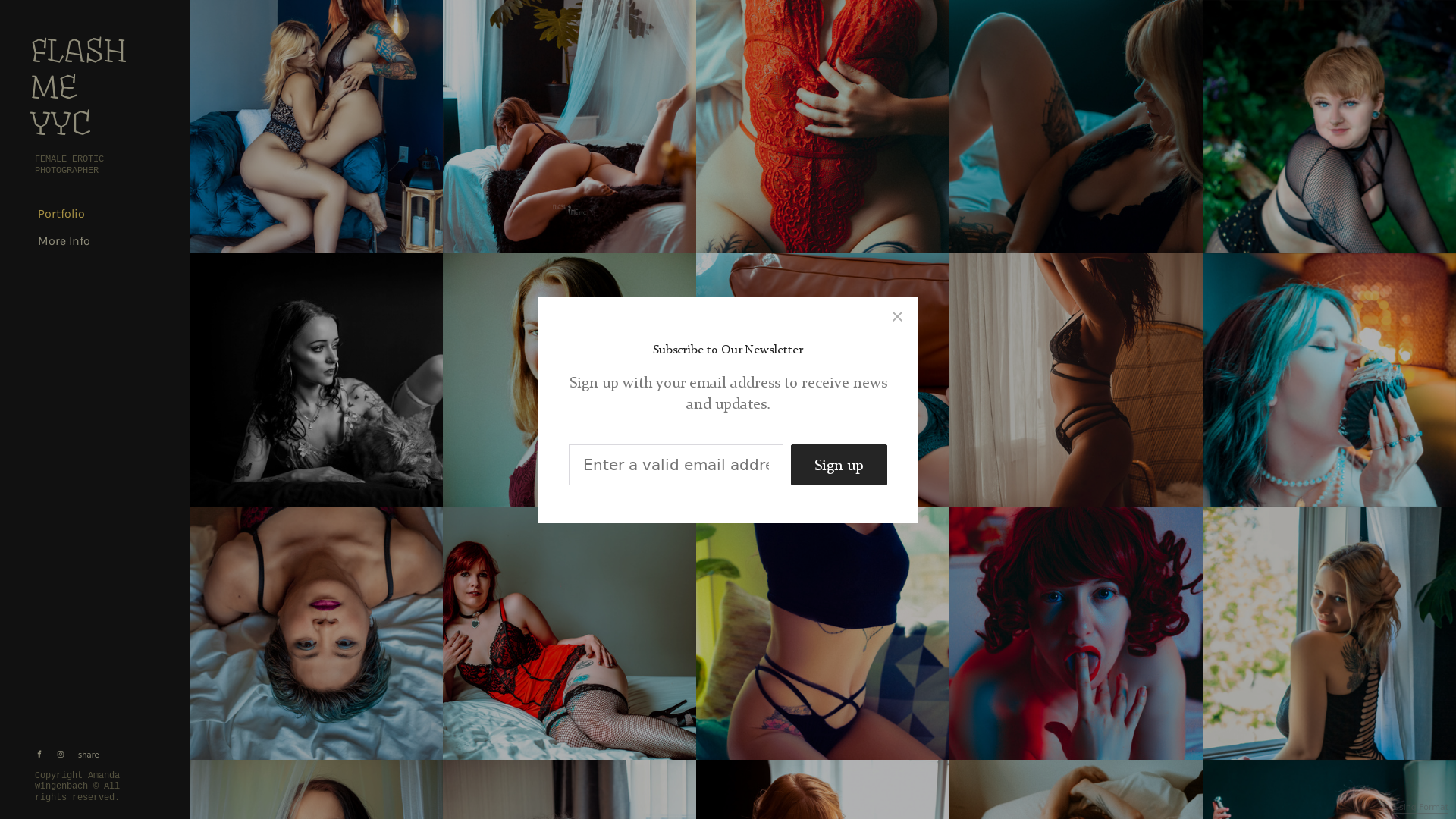 online photography portfolio