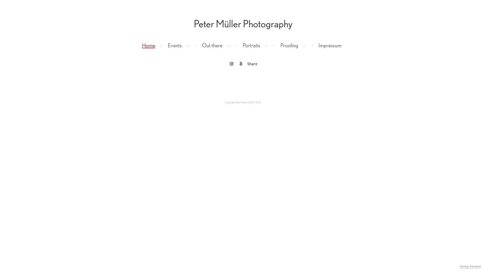 online photography portfolio