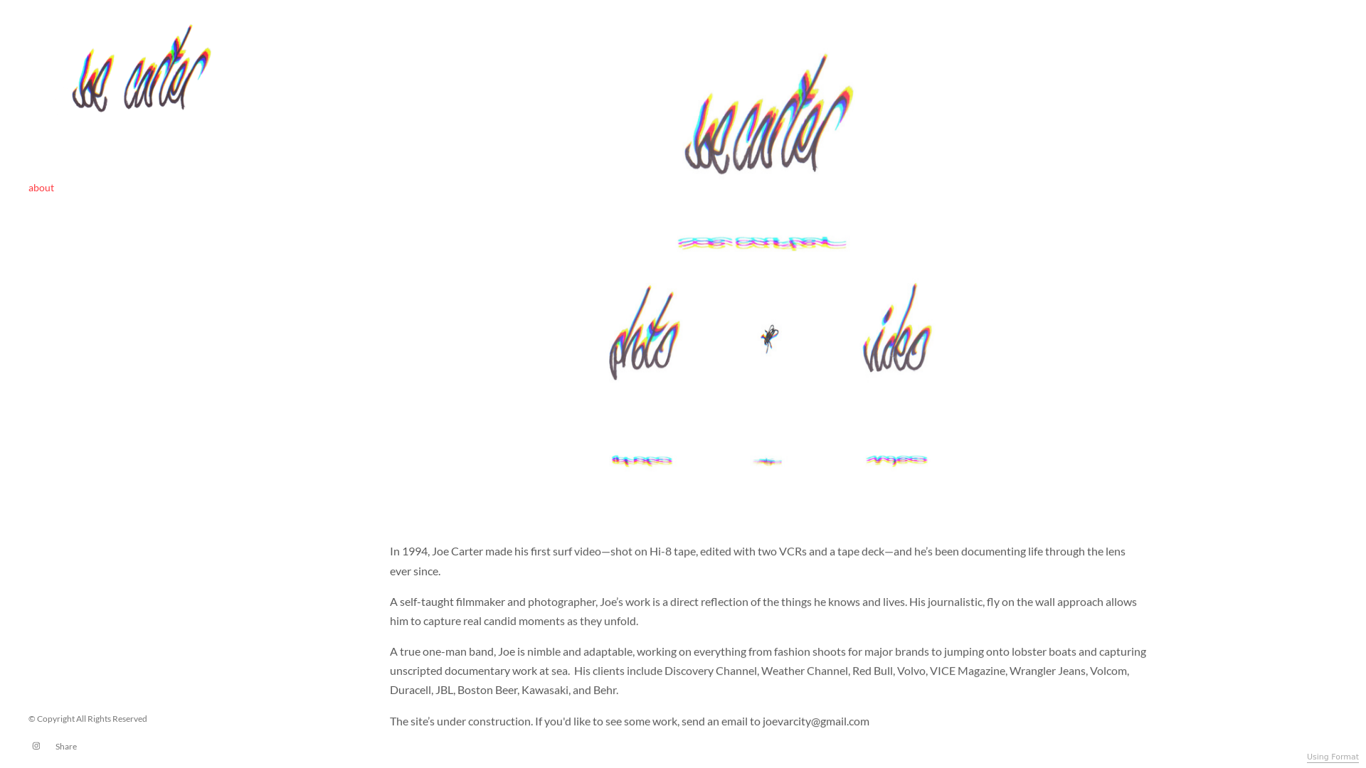 Format portfolio