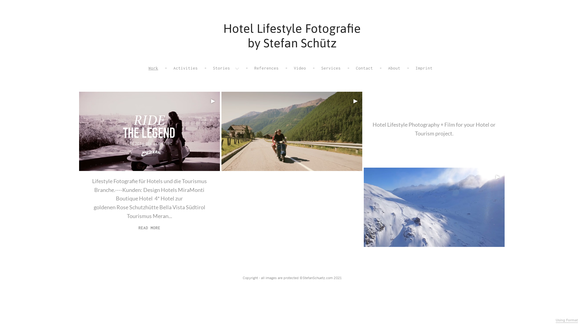 online photography portfolio