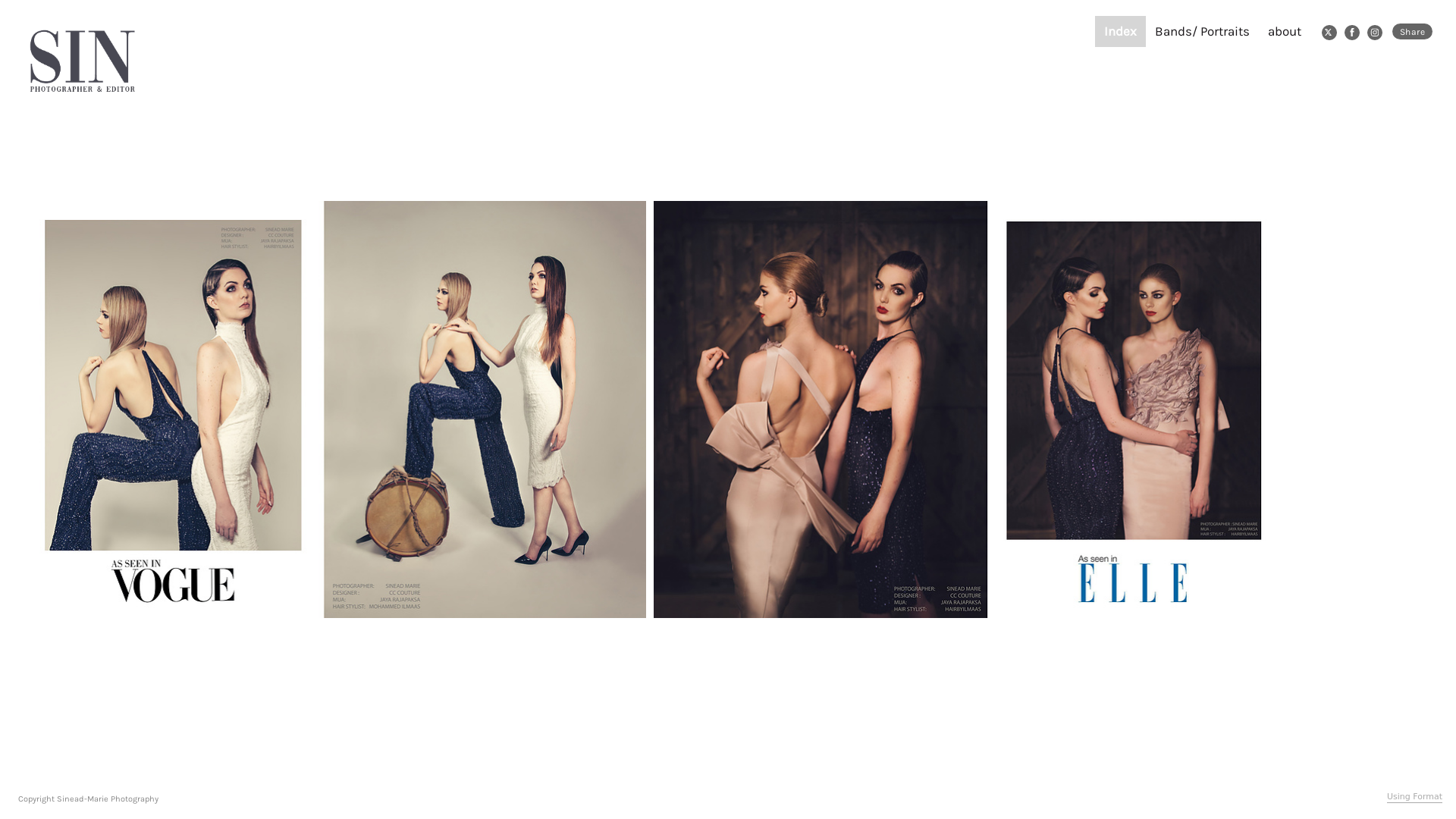 online photography portfolio