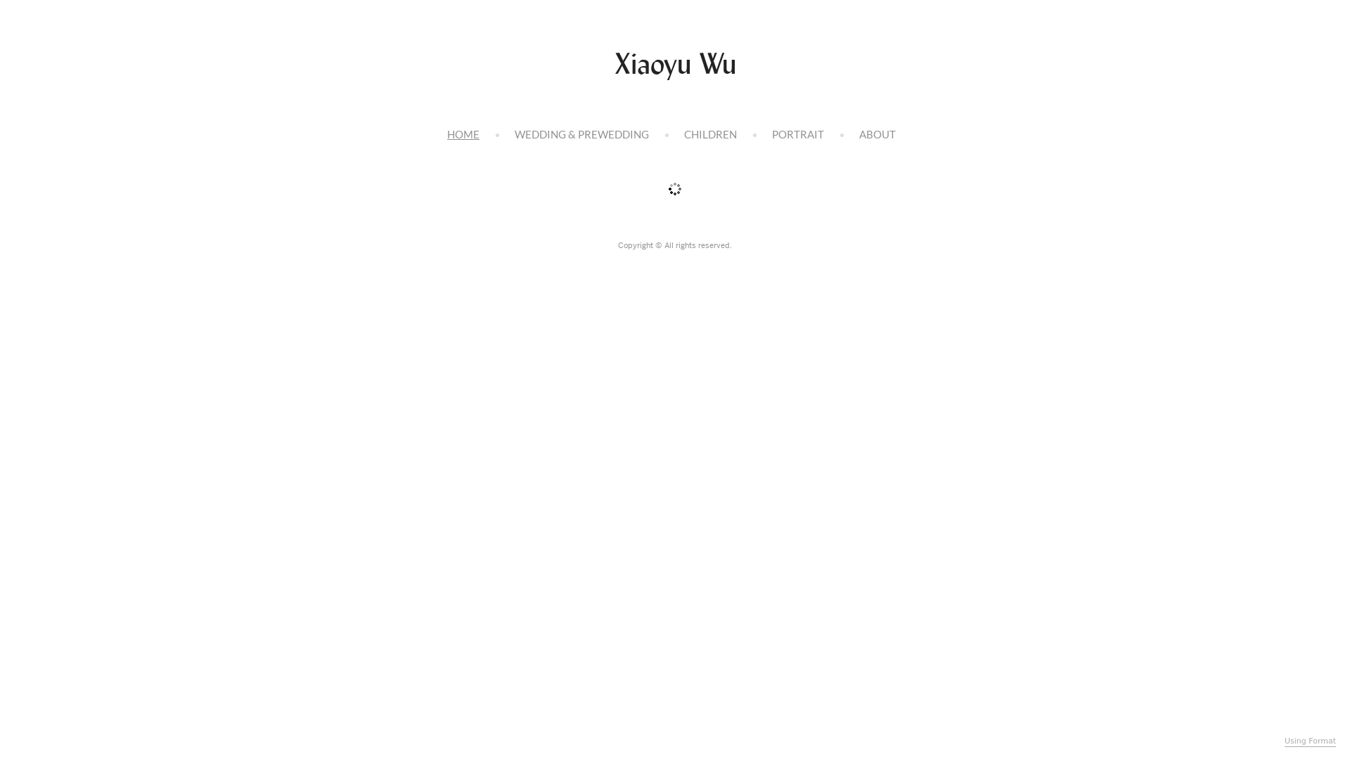 online photography portfolio