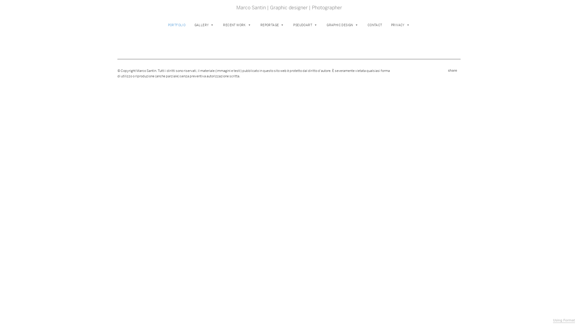 Format portfolio