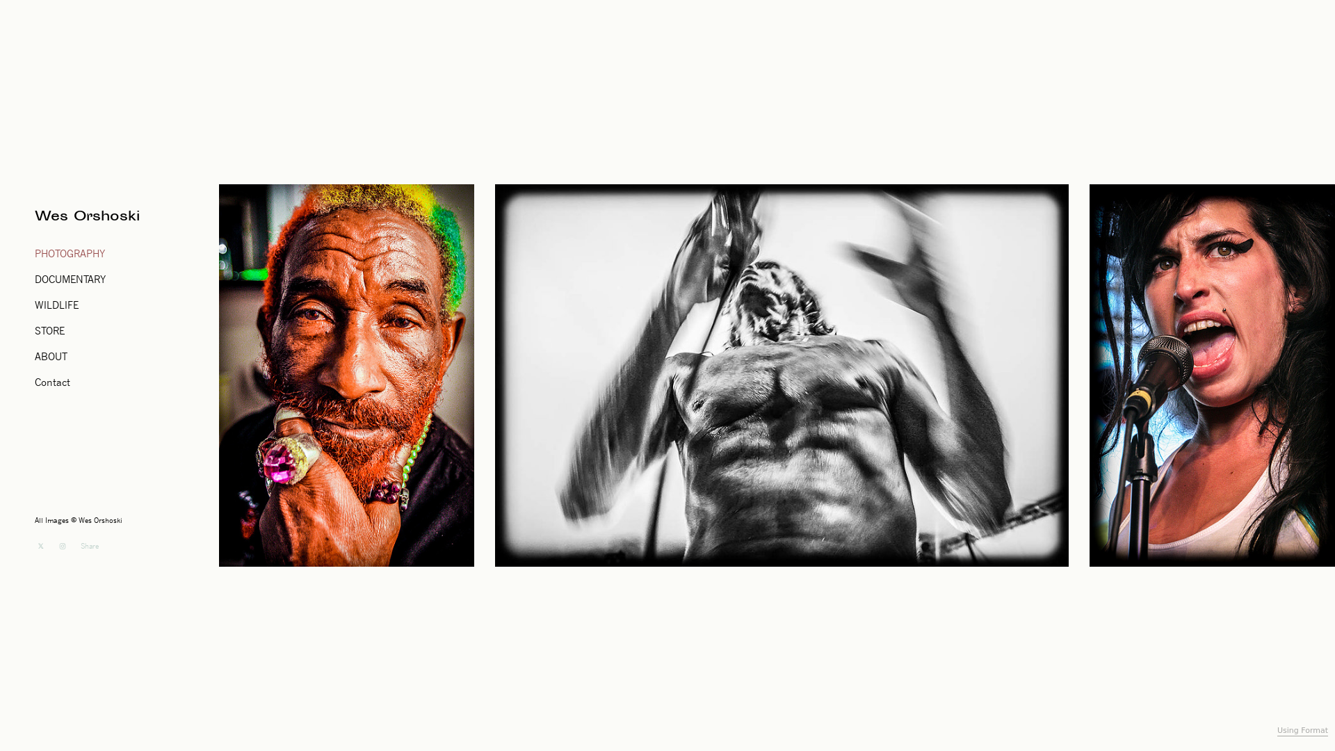 online photography portfolio