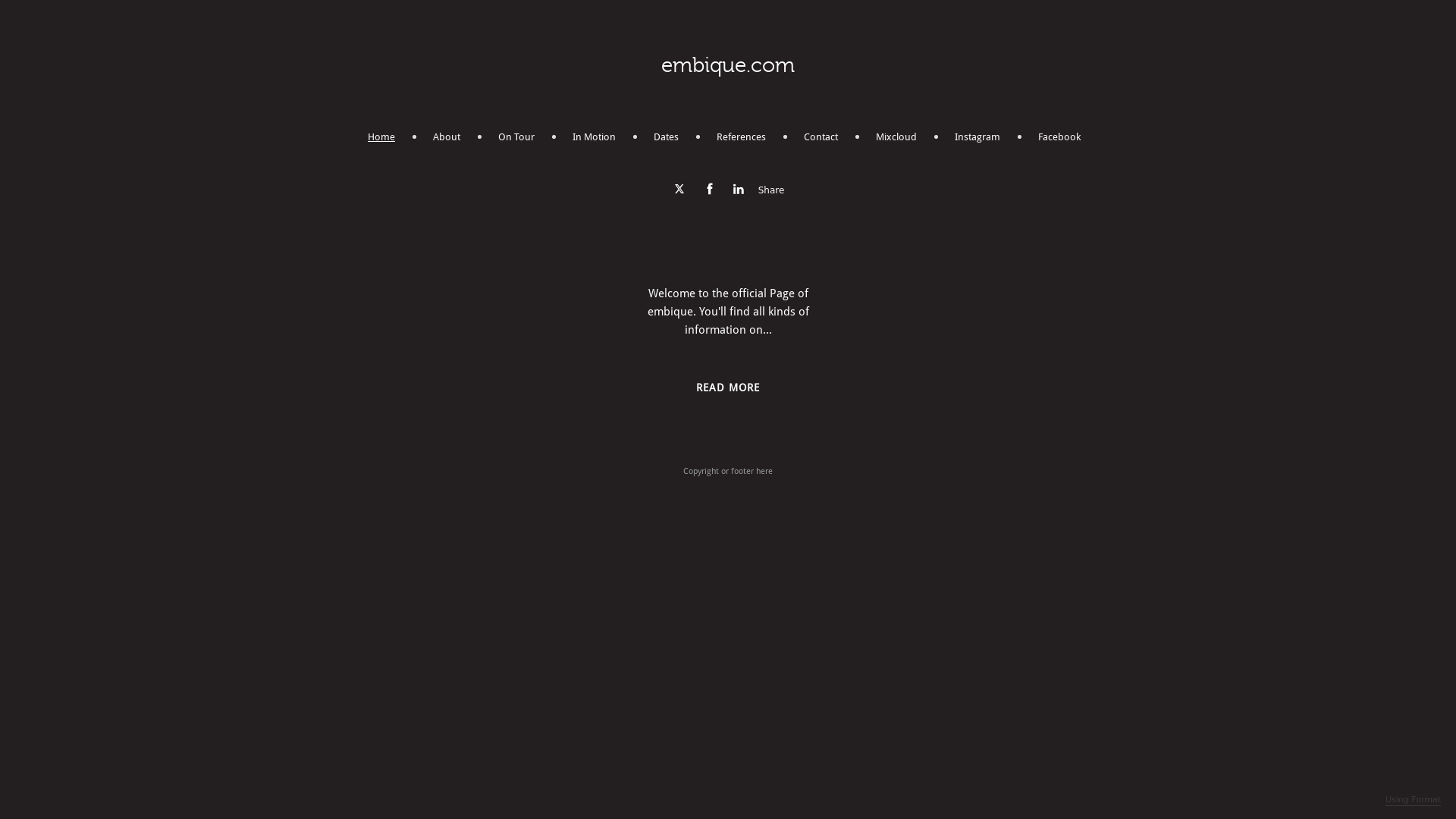 Format portfolio