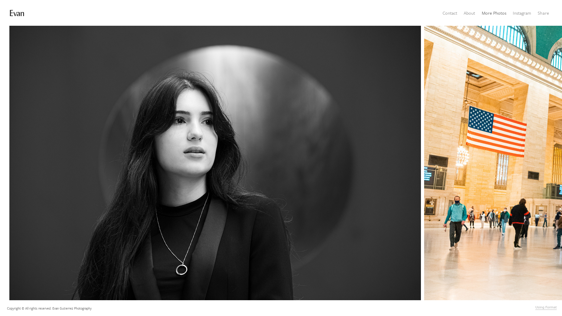 online photography portfolio