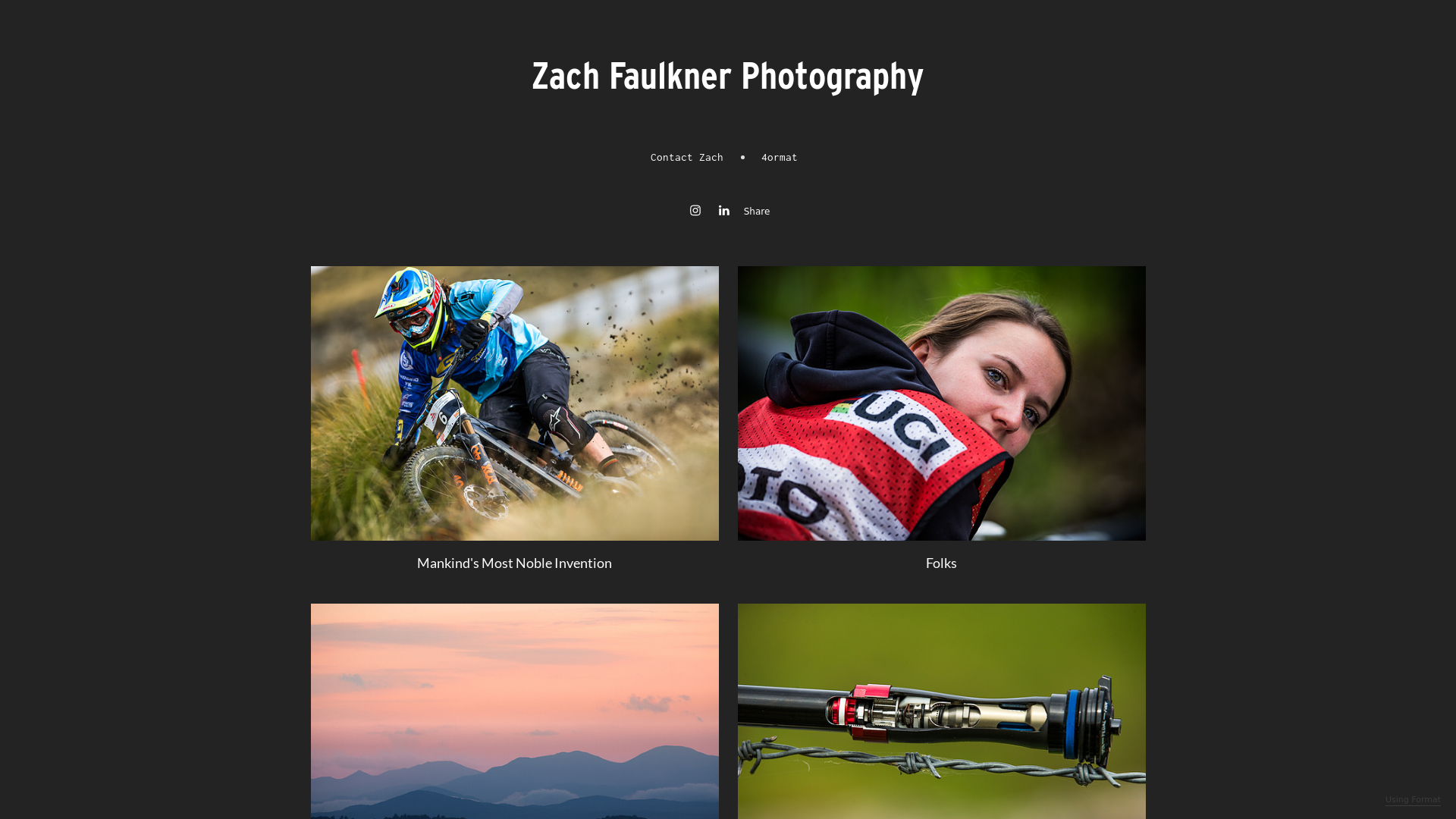 online photography portfolio