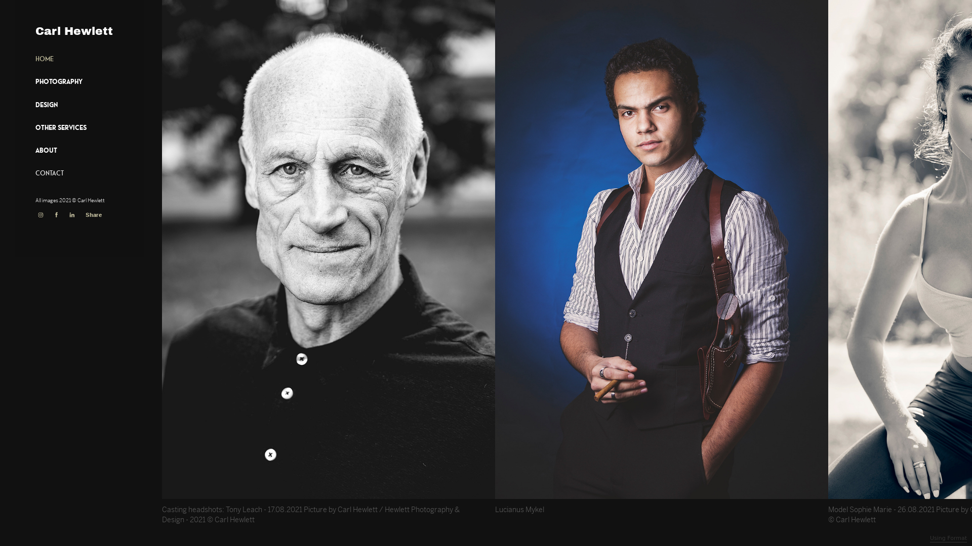 online photography portfolio