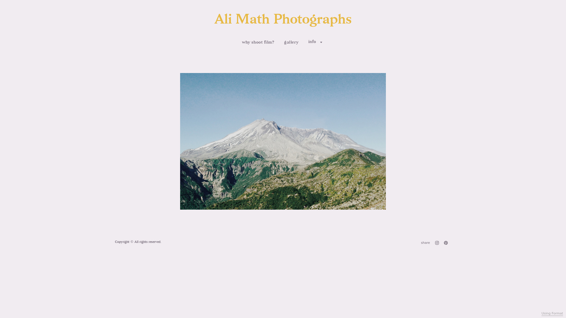 online photography portfolio