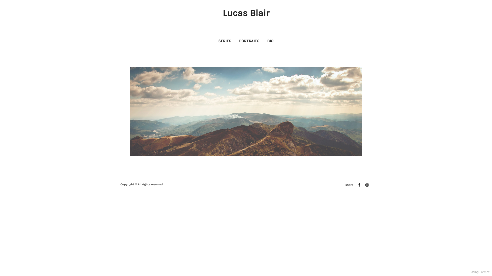 online photography portfolio