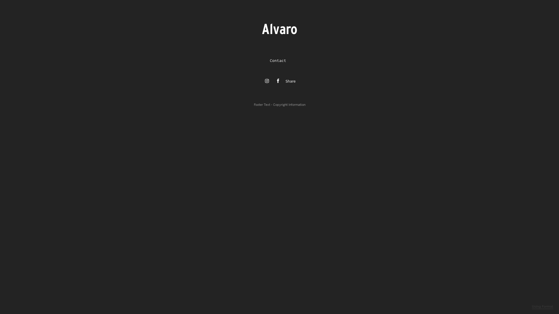 online photography portfolio