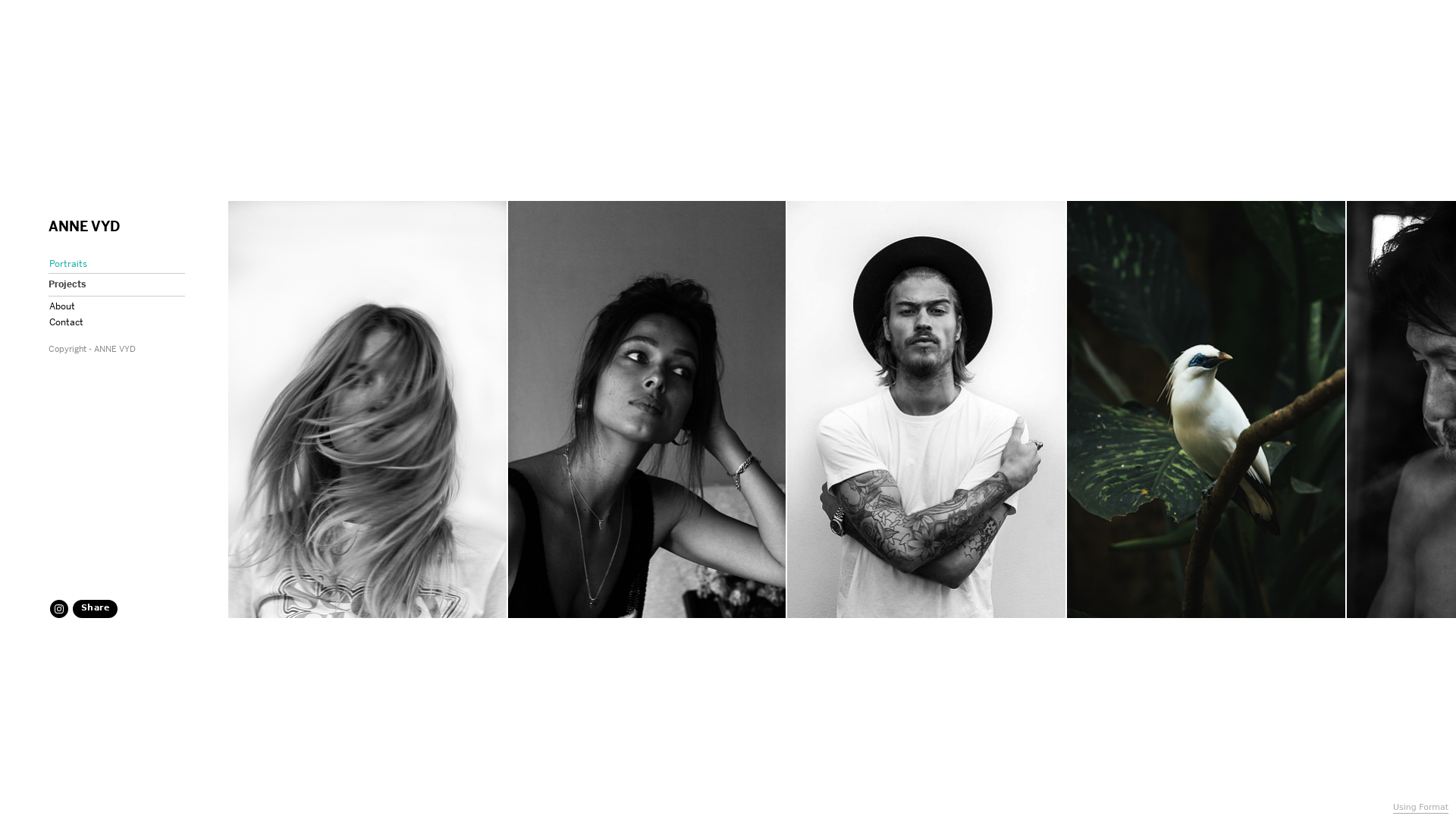 online photography portfolio