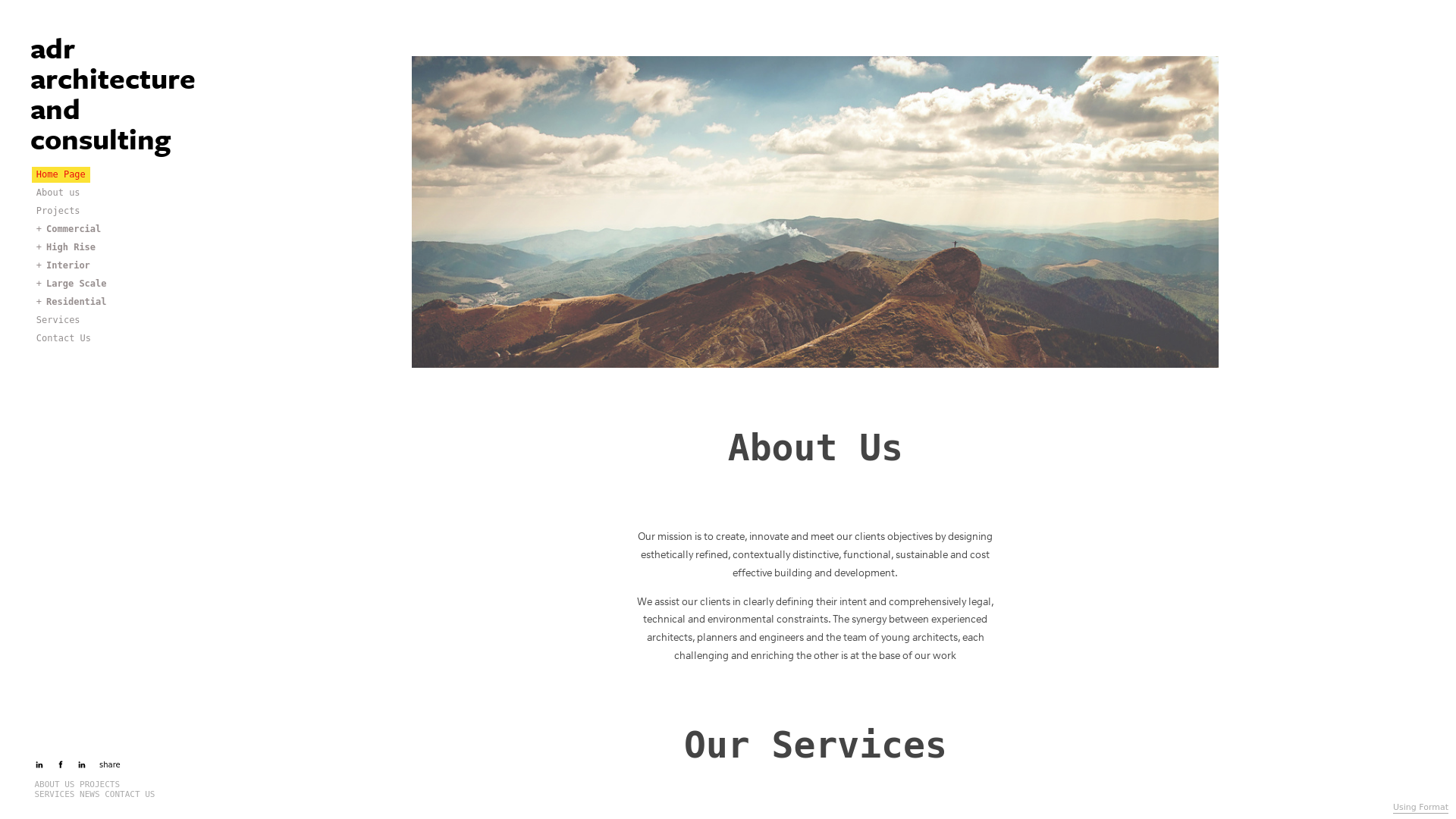 Format portfolio