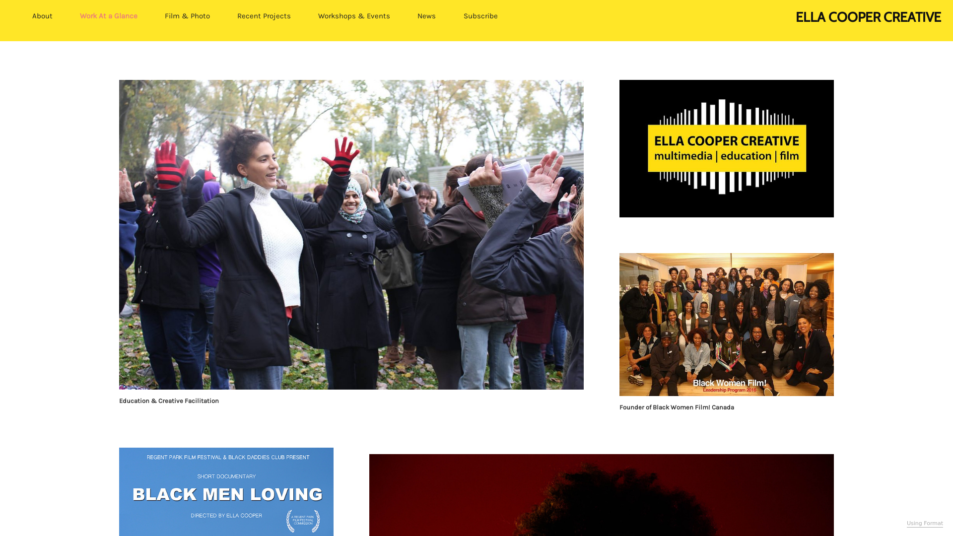 online photography portfolio
