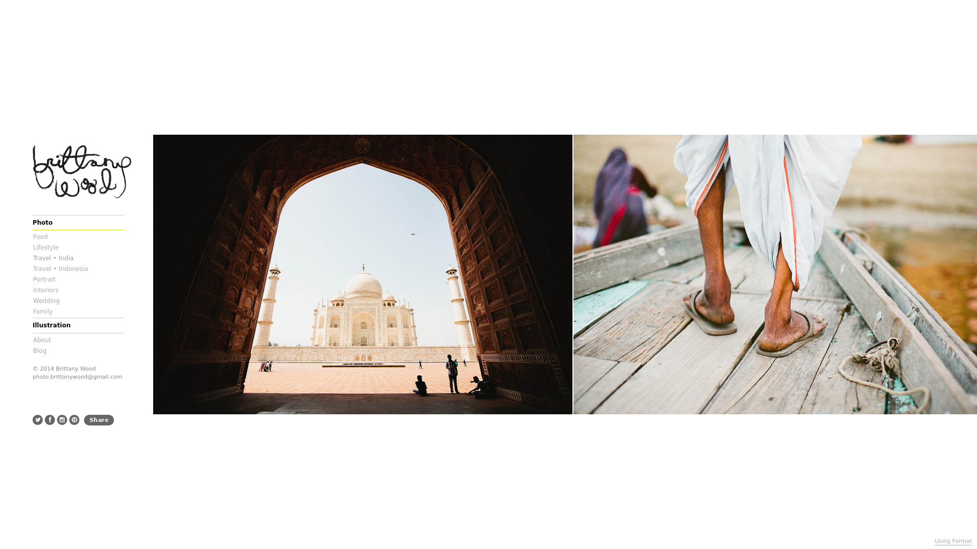 online photography portfolio