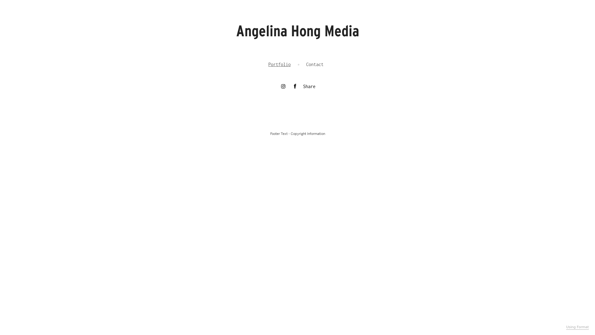 online photography portfolio