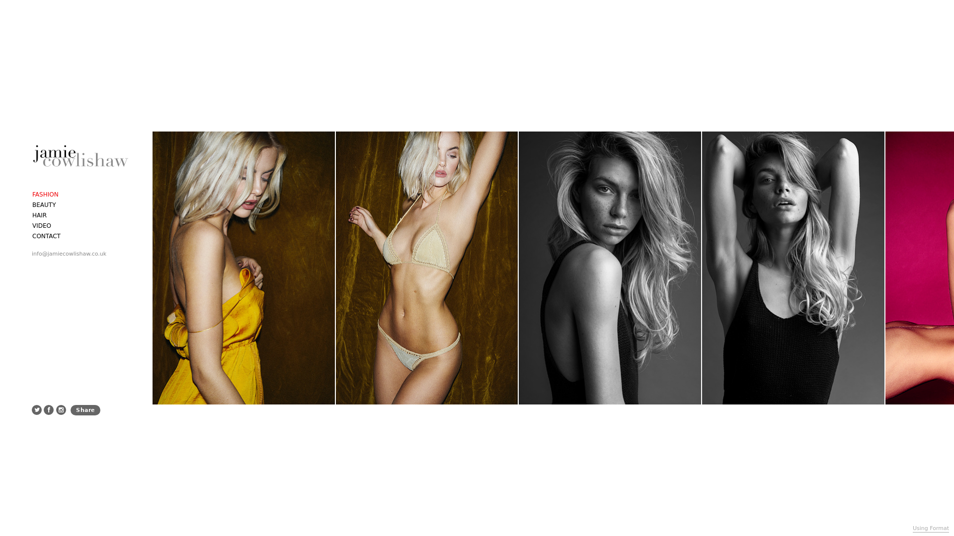 online photography portfolio