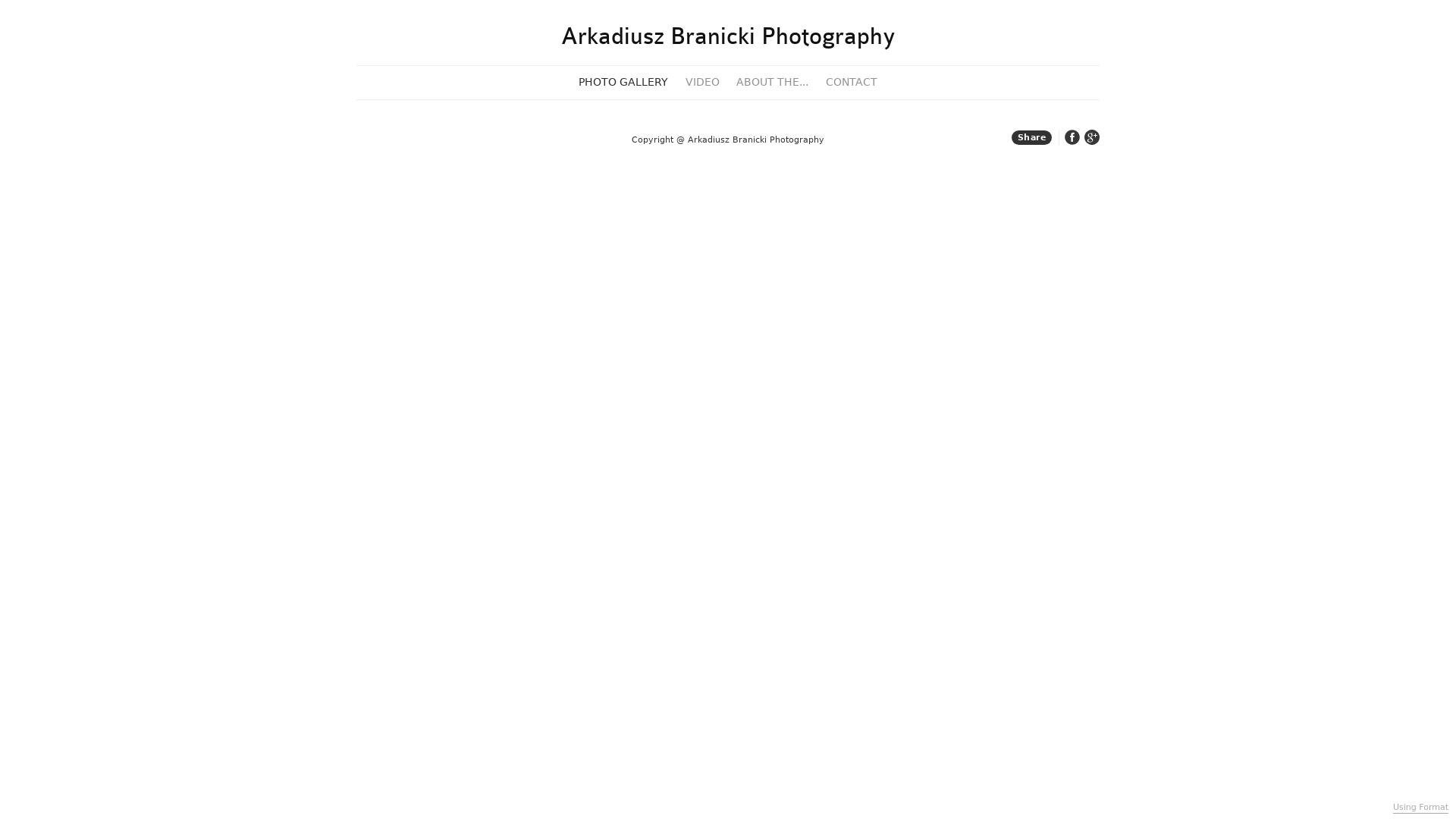 online photography portfolio