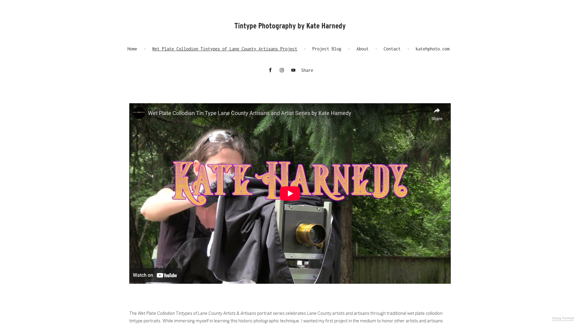 online photography portfolio