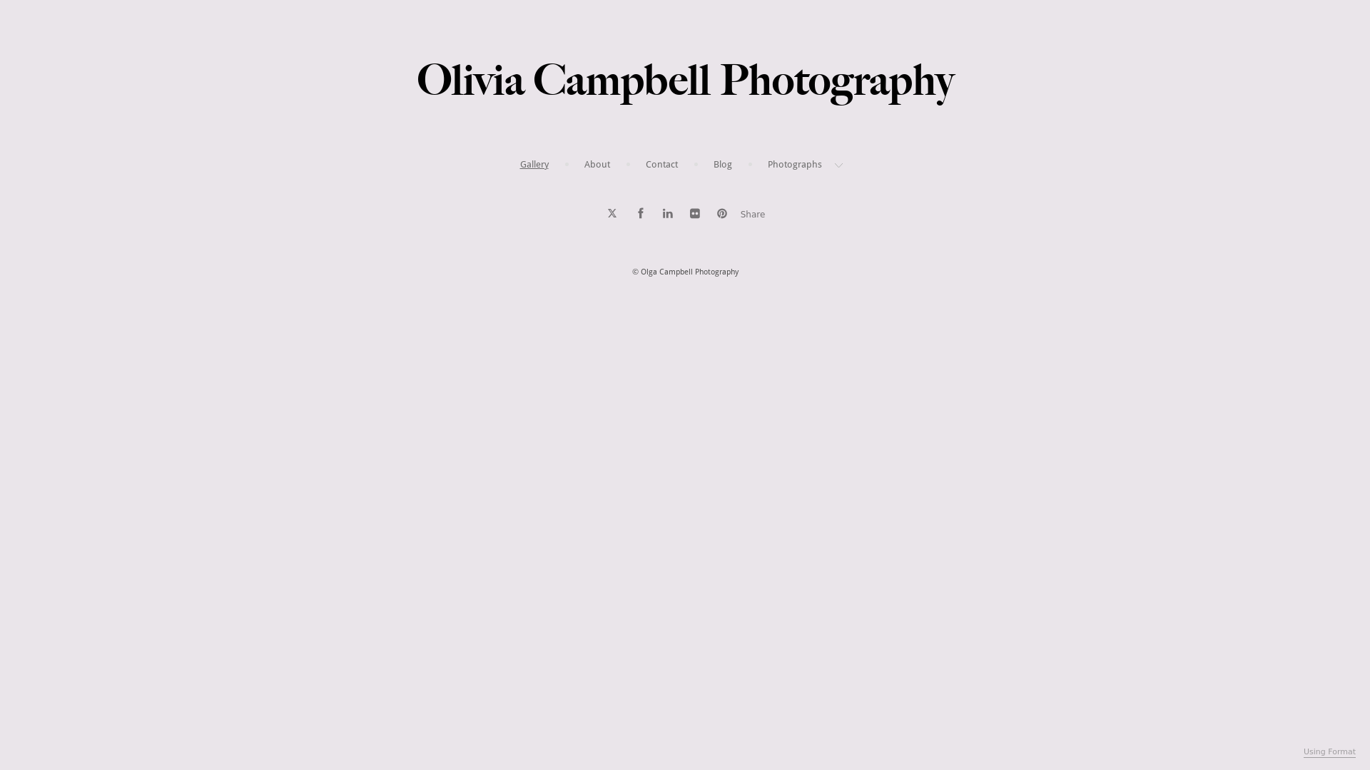 online photography portfolio