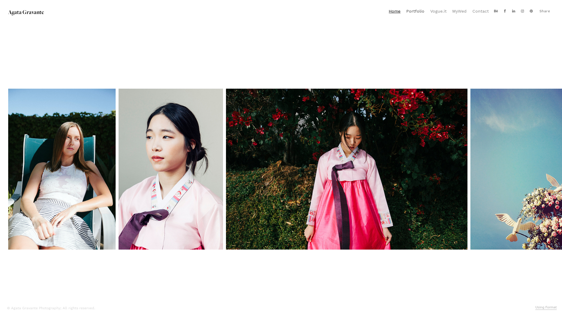 online photography portfolio