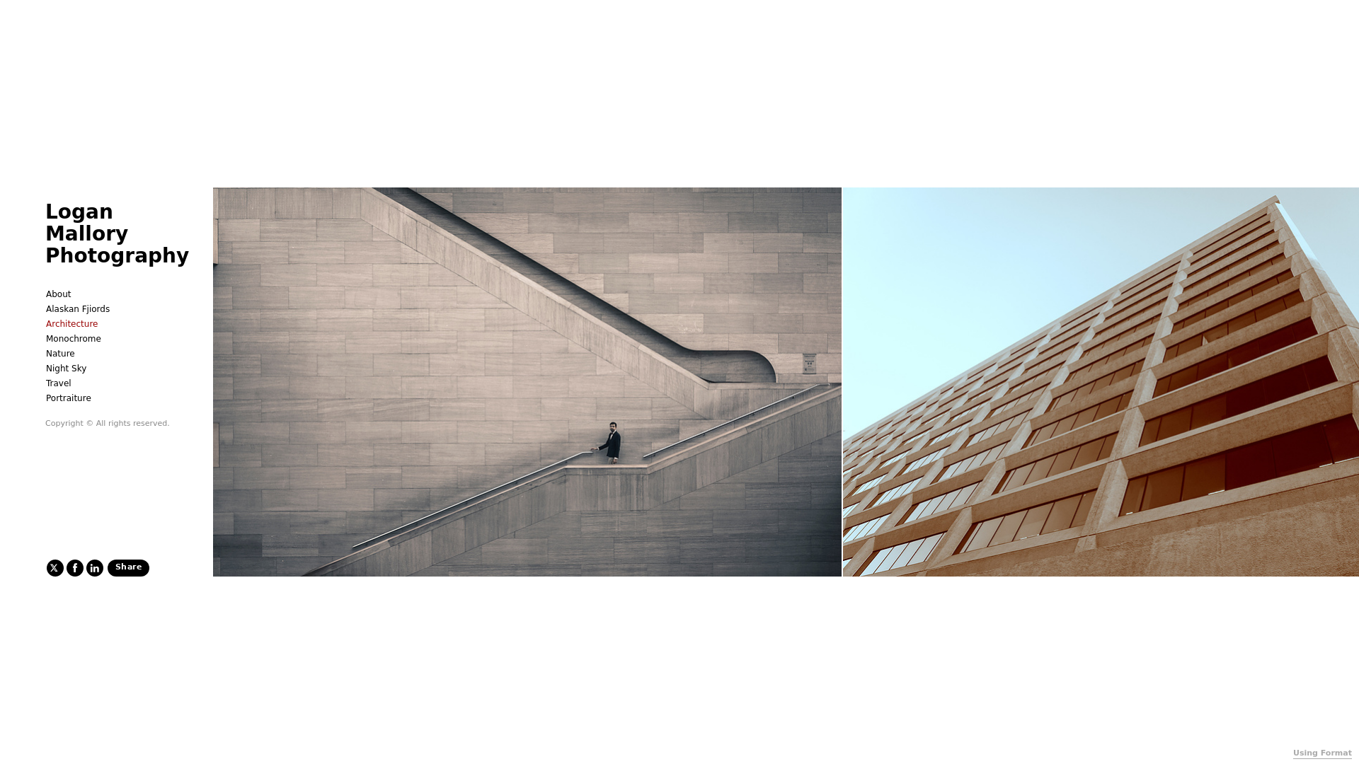 online photography portfolio