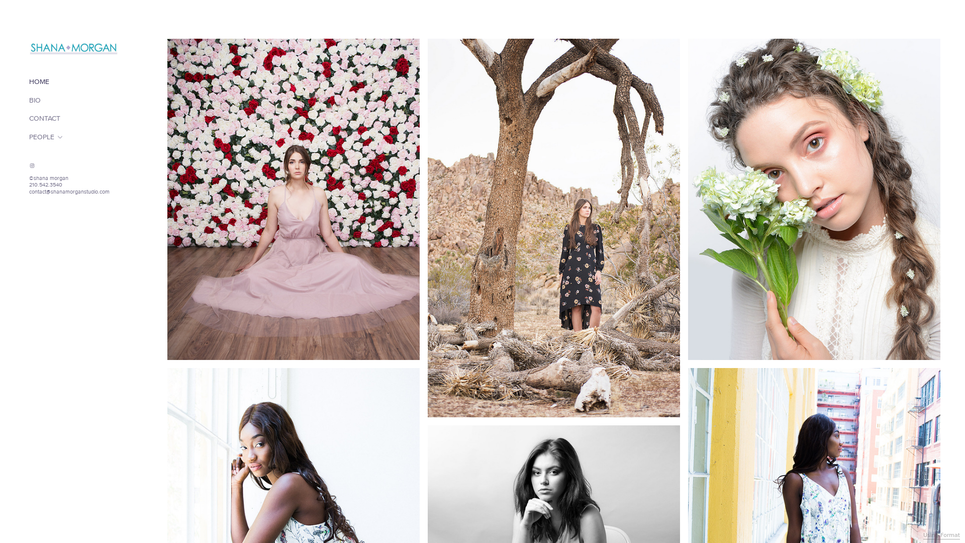 online photography portfolio