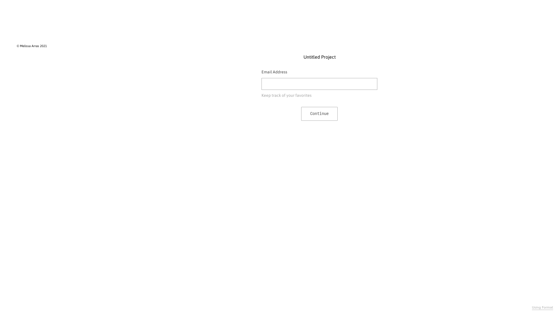 online photography portfolio