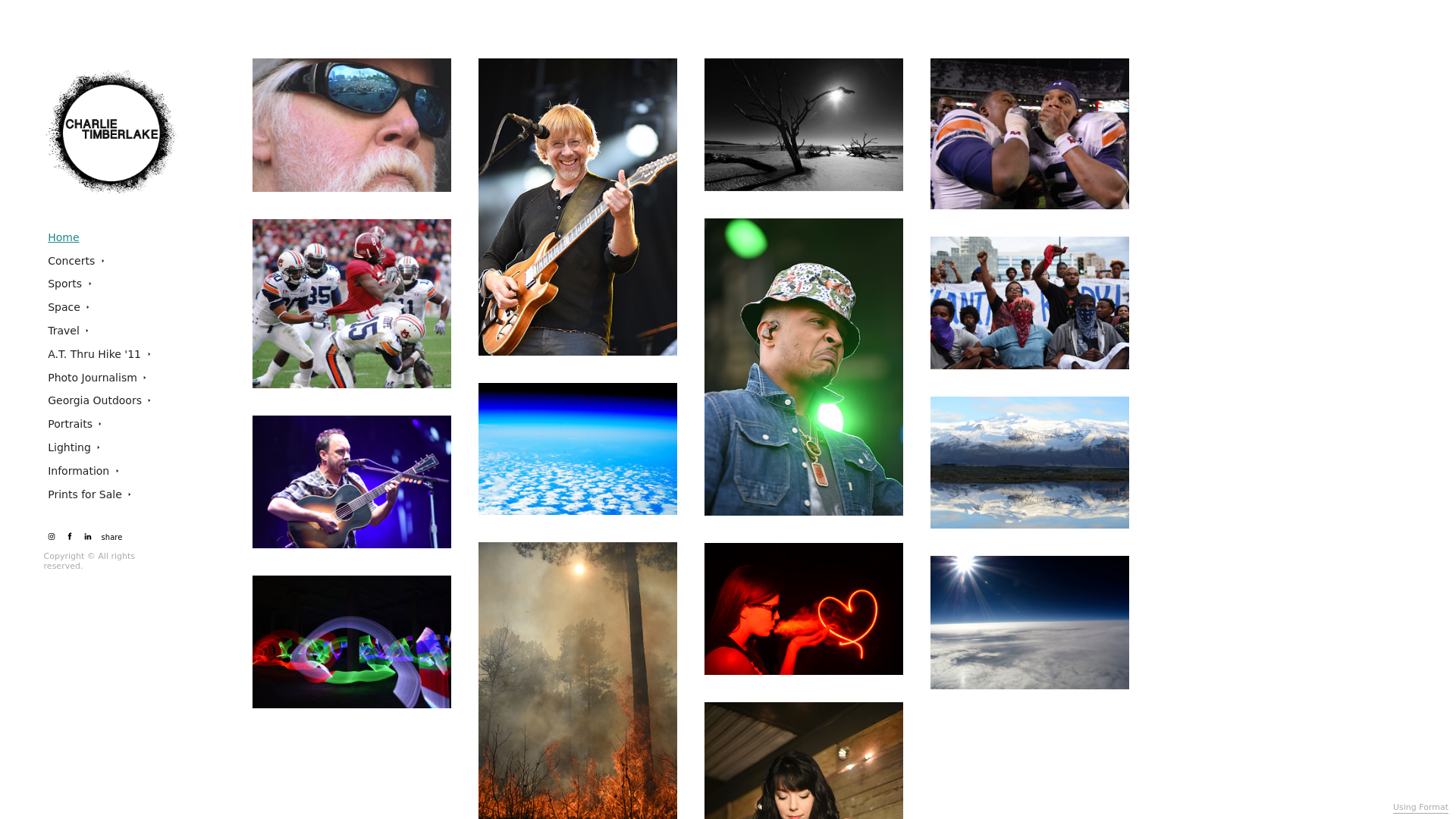online photography portfolio