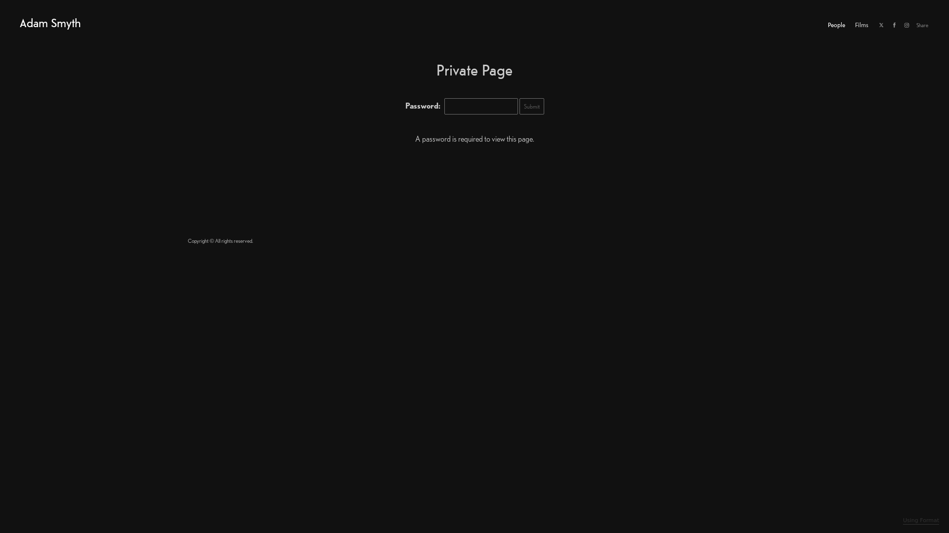 online photography portfolio