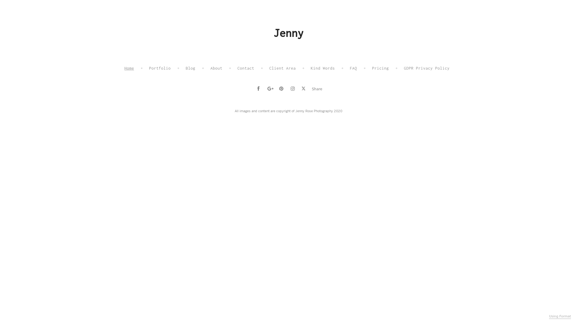 online photography portfolio