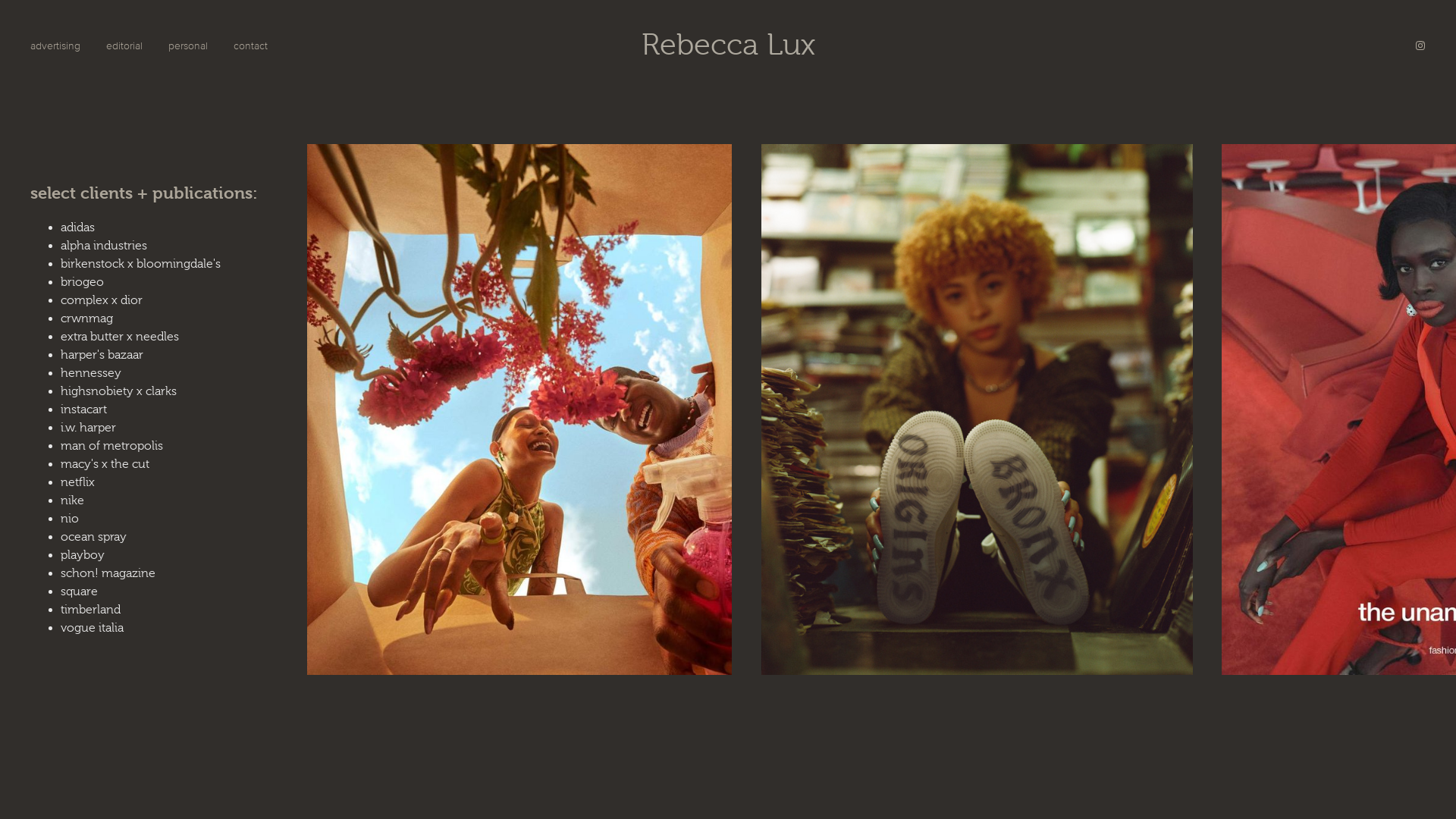 Rozette Rago online photography portfolio