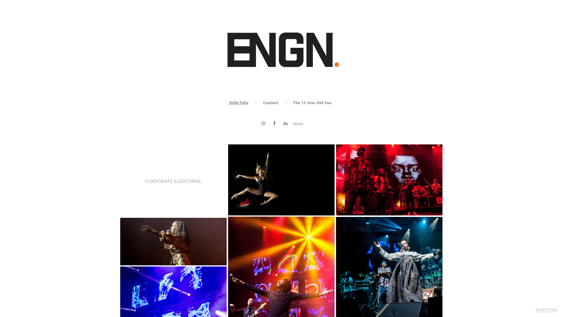 online photography portfolio