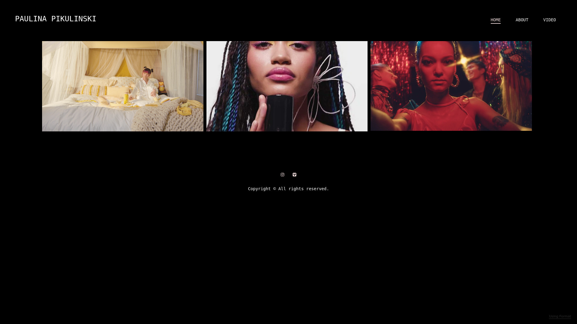 online photography portfolio