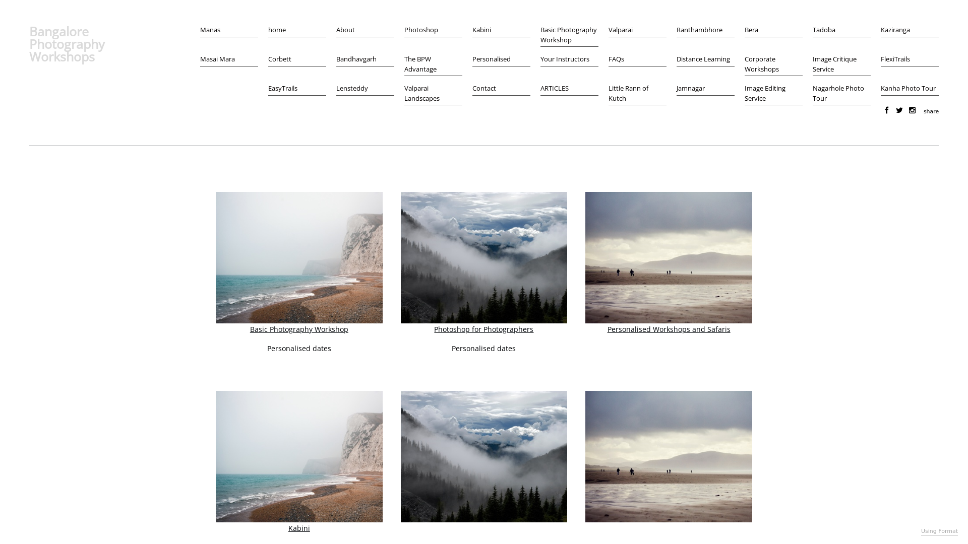 online photography portfolio