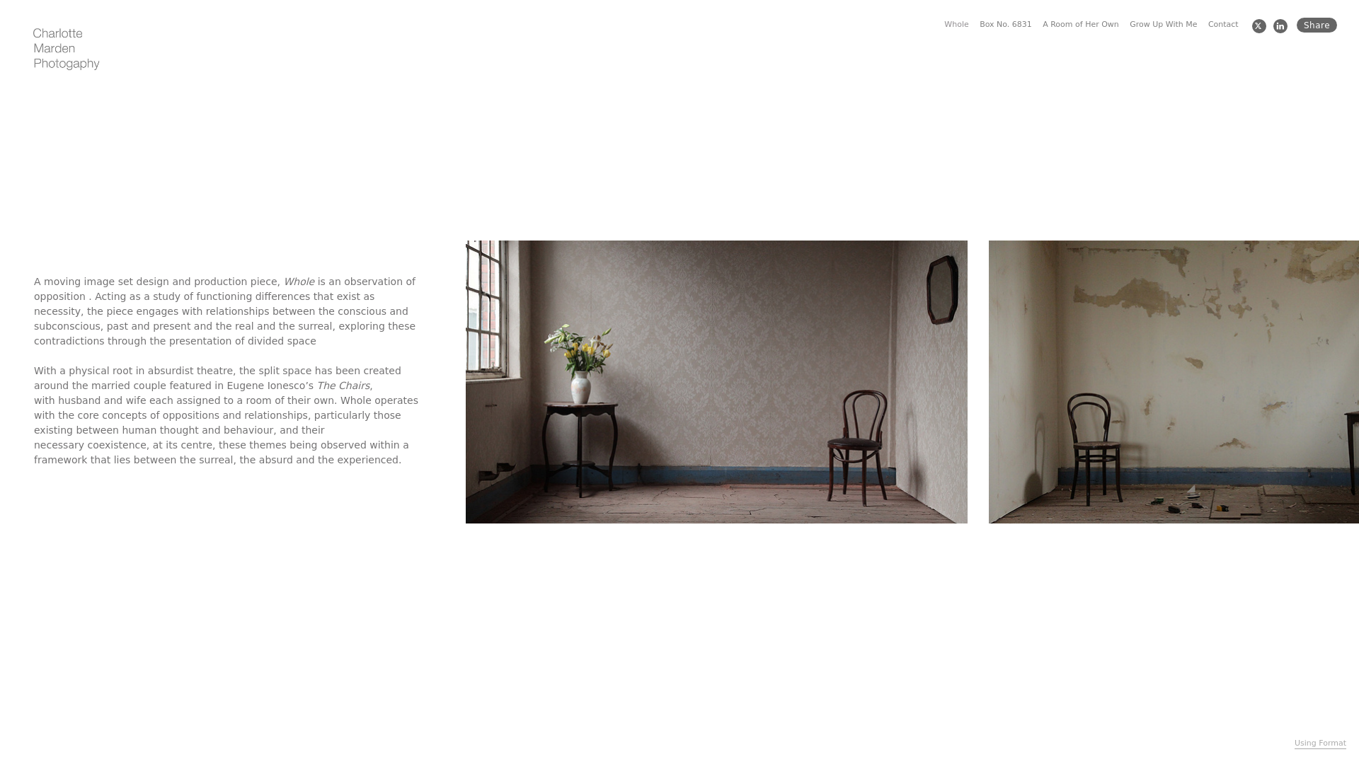 online photography portfolio