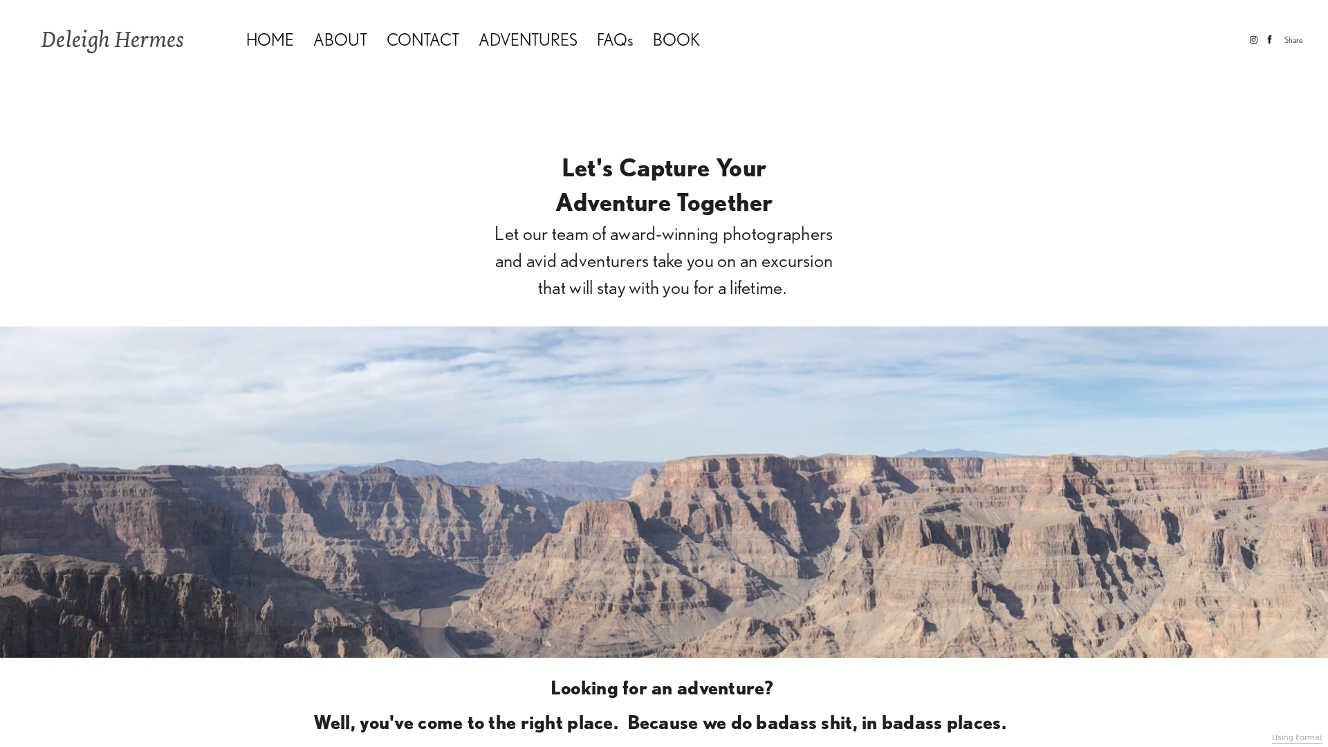 online photography portfolio