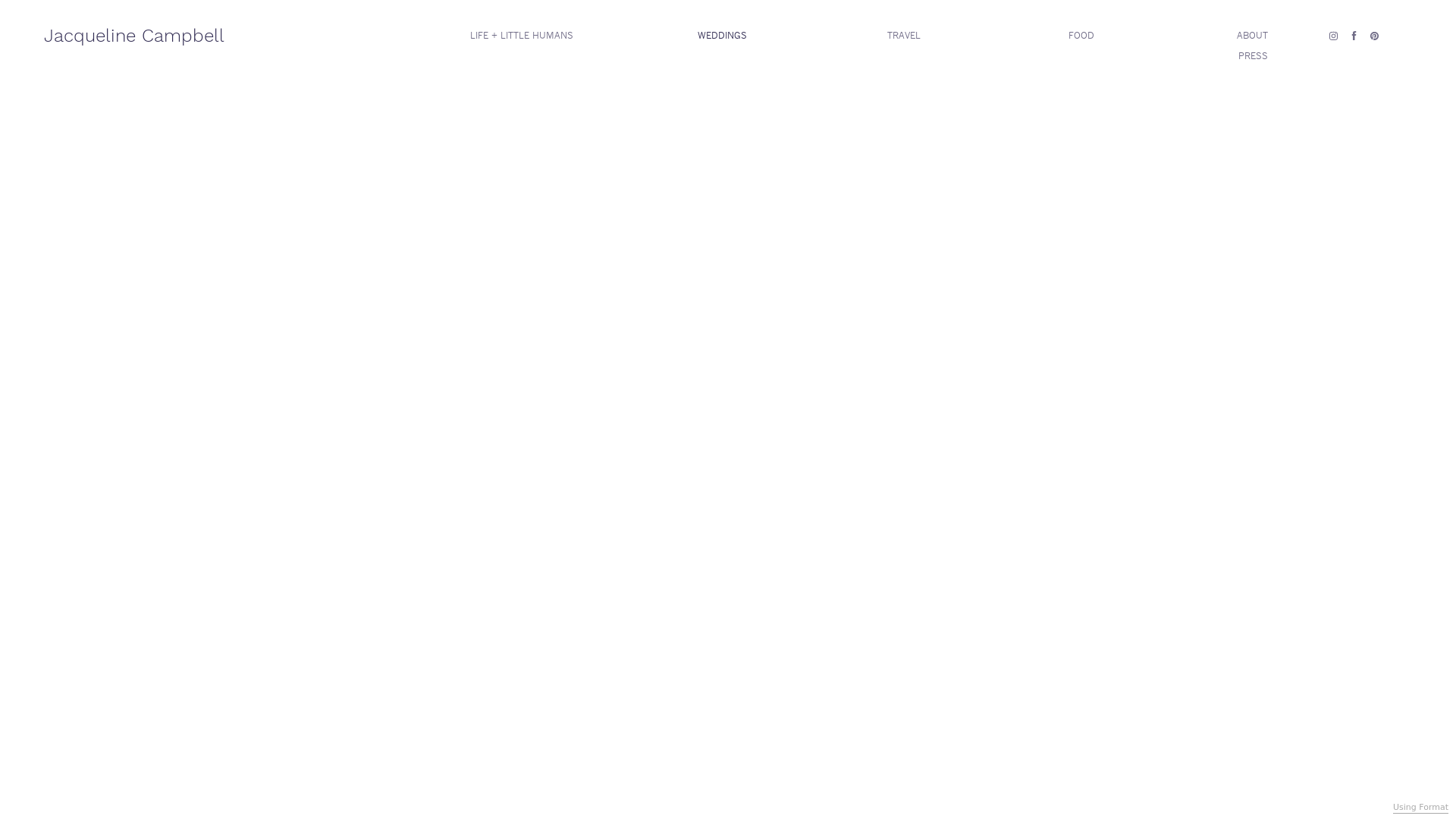 online photography portfolio