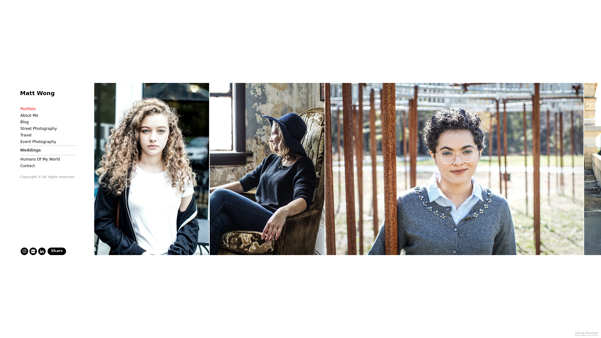 online photography portfolio