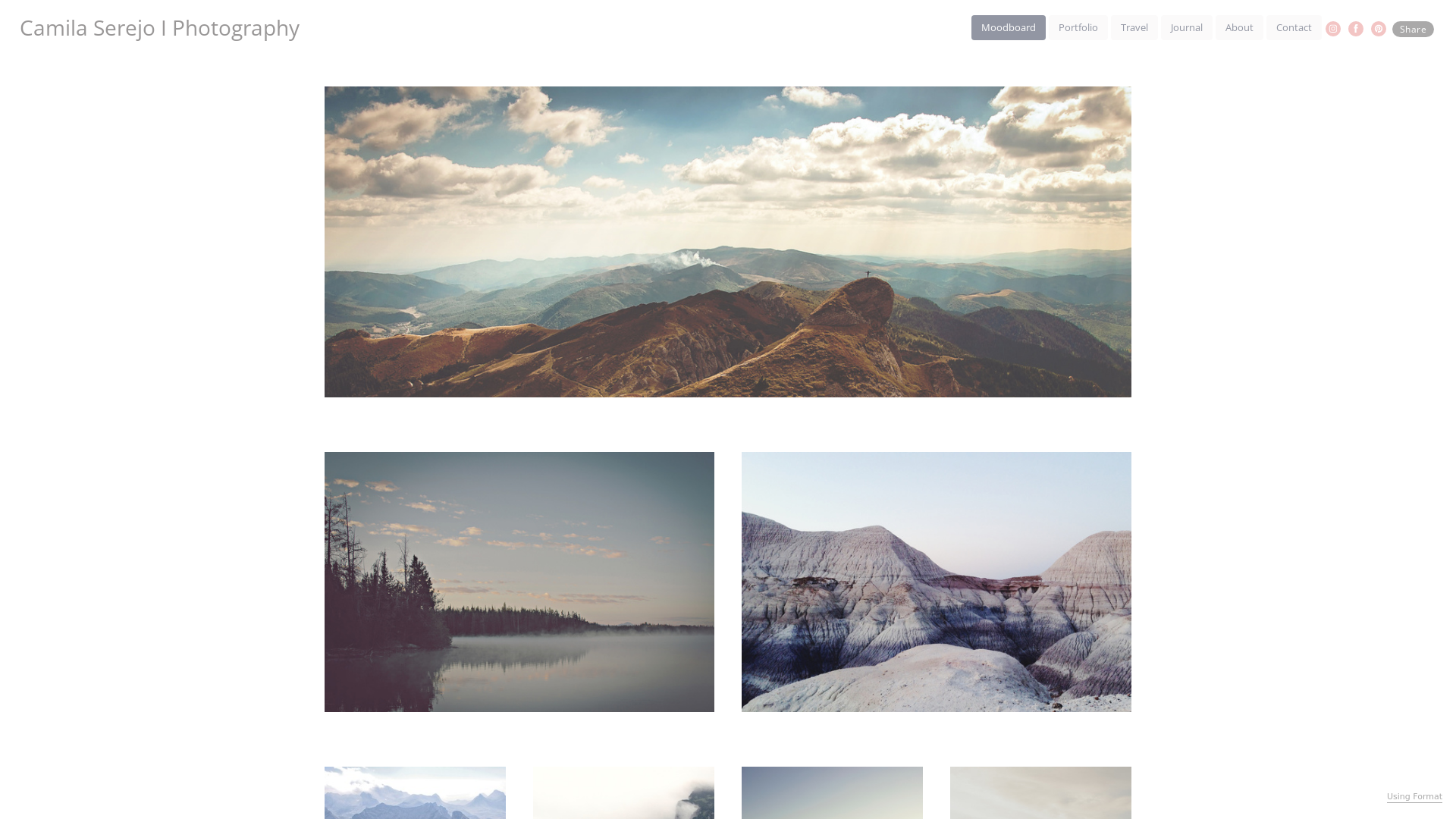 online photography portfolio