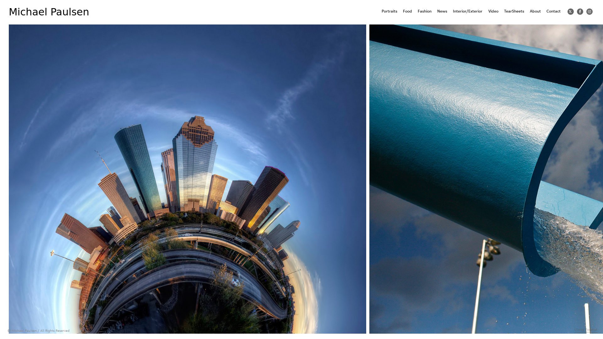 online photography portfolio
