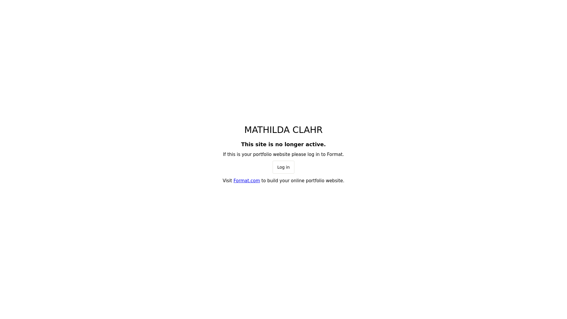 Mathilda Clahr desktop
